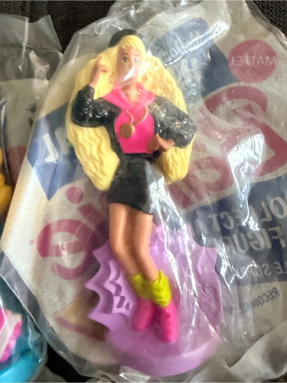 McDonald's Pink and Purple Toy Figures (Bagged)
